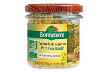TARTINABLE DE PETIT POIS AU BASILIC