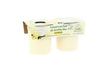 YAOURT BREBIS VANILLE X 2