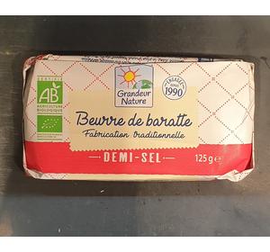BEURRE DE BARATTE DEMI-SEL