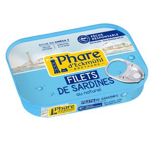 FILETS DE SARDINES NATUREL 70G