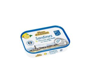 SARDINES SANS HUILE CITRON