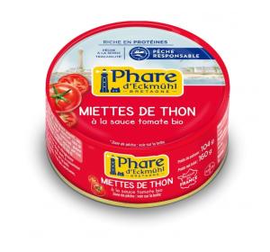 MIETTES DE THON TOMATE 160G