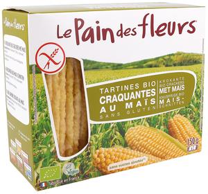 PAIN DES FLEURS AU MAIS 150G