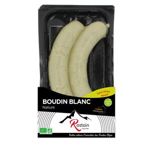 BOUDIN BLANC NATURE  S/NITRITE ROSTAIN
