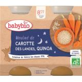 BONNE NUIT CAROTTE QUINOA 2 PETIT POT