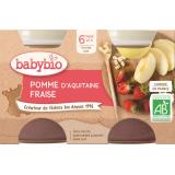 POMME FRAISE 2 BABYBIO