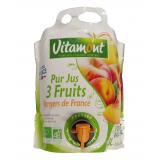 JUS 3 FRUITS DU VERGER POCHE SOUPLE 3L