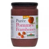 PUREE POMMES FRAMBOISES 630G
