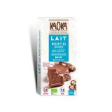 CHOCOLAT LAIT 40% NOISETTES 180G