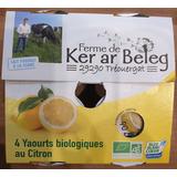 YAOURT CITRON 4*125 G